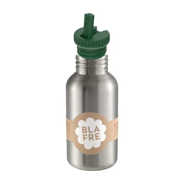 Blafre Blafre Edelstahlflasche 500ml mit Trinkschnabel, Dunkelgrün (grün), – Produktbild 1 von 4