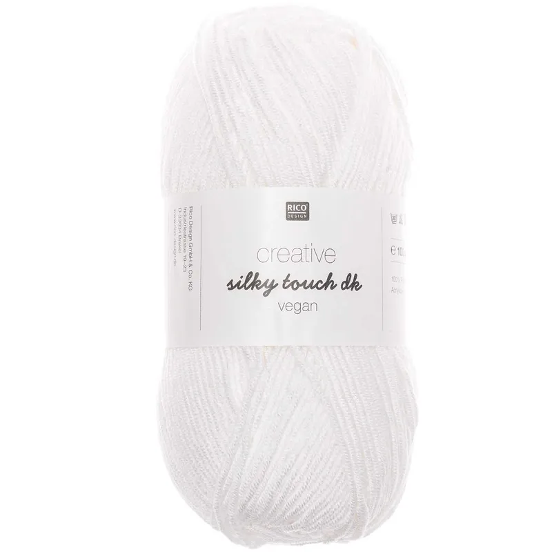 Rico Design Rico Design Creative Silky Touch dk Weiß, Weiß, – Produktbild 1 von 1