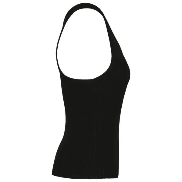 Greenspired Greenspired Umweltfreundliches Ripp-Tank Top für Damen 260g/m² XS-XL, Schwarz, – Produktbild 2 von 2