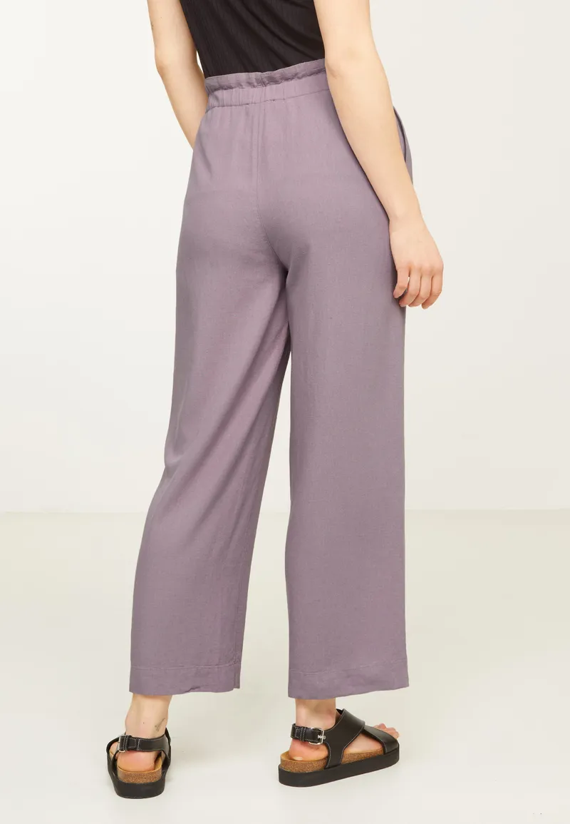 recolution Recolution Damen vegan Hose Liriope Graues Flieder, Grau, – Produktbild 1 von 2