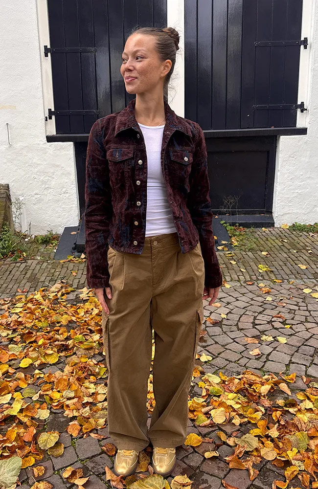 ARMEDANGELS ARMEDANGELS Damen vegan Cargo-Hose Gebürstet Amberwood Braun, Braun, – Produktbild 2 von 2