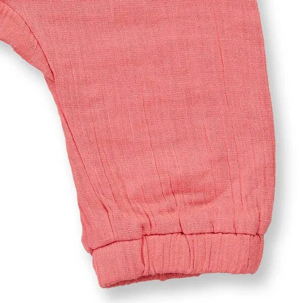 Sense Organics Sense Organics Babyhose, Modell LOKI, Pfirsichrosa, – Produktbild 3 von 3