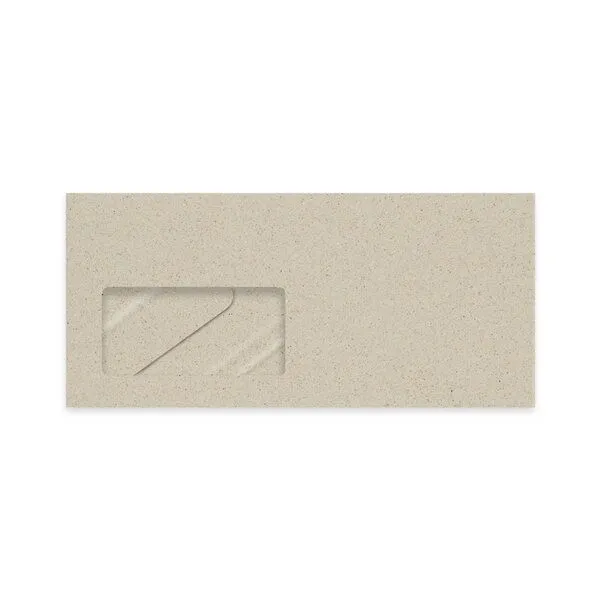 matabooks® matabooks® Kuverts/Briefumschläge lang aus Graspapier mit Sichtfenster und nassklebend – Produktbild 1 von 1