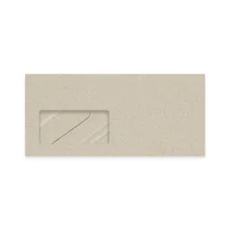 matabooks® matabooks® Kuverts/Briefumschläge lang aus Graspapier mit Sichtfenster und nassklebend – Produktbild 1 von 1