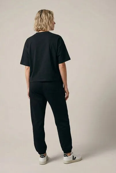 THE FACE OF ELEMENTS THE FACE OF ELEMENTS Statement - Relaxed Fit Sweatpant aus 100% Bio-Baumwolle, Black (schwarz), – Produktbild 3 von 4