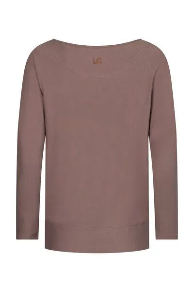 Urban Goddess Urban Goddess Budhi Yoga Langarm Shirt, Fireclay (braun), – Produktbild 4 von 4