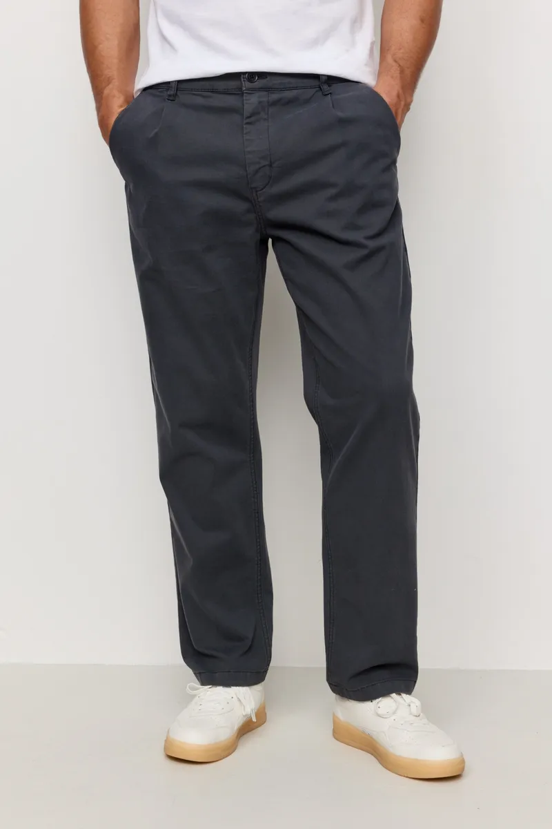 recolution Recolution Herren vegan Chinos Eiche Dunkelgrau, Dunkelgrau, – Produktbild 2 von 2
