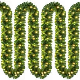 Casaria® Weihnachtsgirlande 5m In-/Outdoor – Produktbild 1 von 1