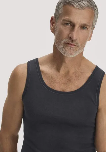 hessnatur hessnatur Athletic Shirt PURE COTTON aus reiner Bio-Baumwolle, Schwarz, – Produktbild 4 von 4