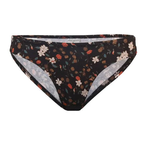 Frija Omina Frija Omina Bio Slip Muster, Fleur-noir (schwarz), – Produktbild 1 von 2