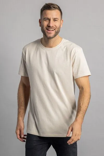 DIRTS dirts Premium Blank T-Shirt STANDARD, Oat milk, – Produktbild 2 von 4