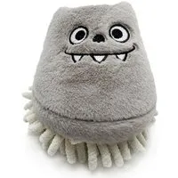 thies Veganer "thies ® Eco Monstimop Slipper" aus kuscheligem recyceltem PES, Taupe, – Produktbild 2 von 5