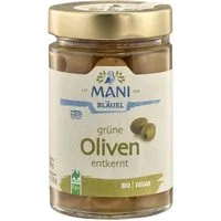 Mani Bläuel Grüne Oliven ohne Stein in Lake – Produktbild 1 von 1