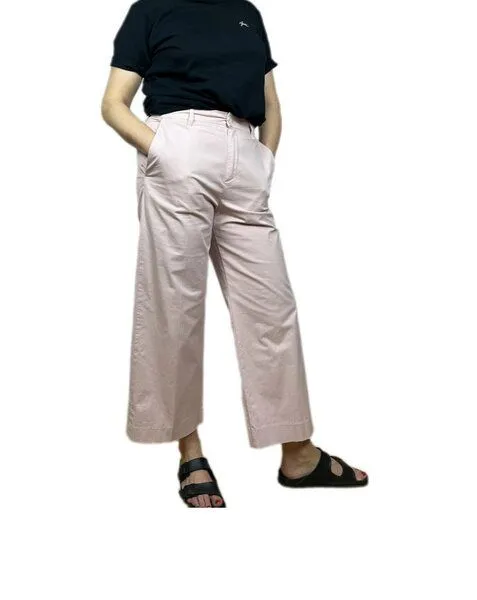 Haikure Haikure Korea Chinos Crop Baviera Gaba, Rosa (light pink), – Produktbild 2 von 4
