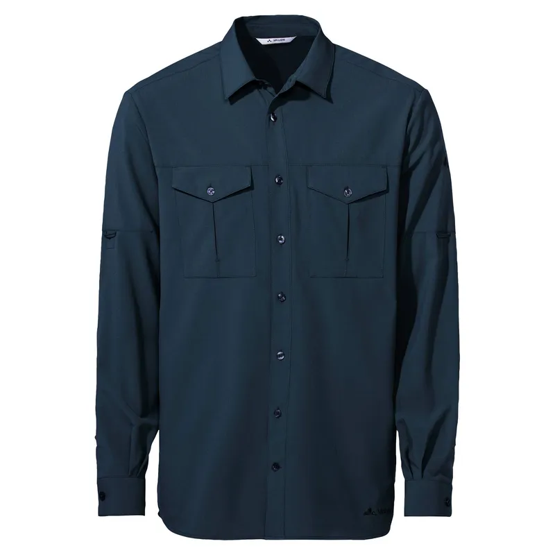 Vaude VAUDE Hemd-Bluse Men's Rosemoor LS Shirt II, Dunkel-blau, – Produktbild 1 von 1