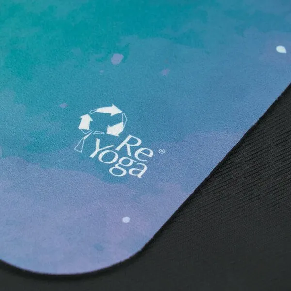 ReYoga ReYoga ENERGY 4mm Yogamatte für dynamisches Yoga, Soul connection (blau-grün), – Produktbild 3 von 3
