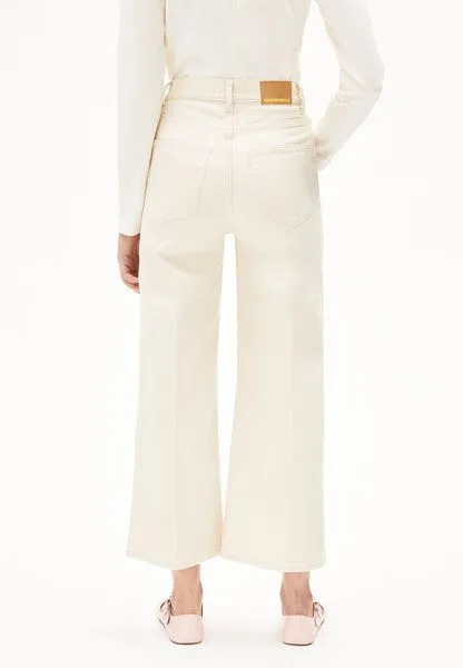 ARMEDANGELS ARMEDANGELS MURLIAA CROPPED Damen Wide Jeans recycelte Baumwolle Comfort-Stretch, Undyed, – Produktbild 2 von 4
