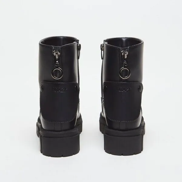 AGAZI AGAZI KAMA - 2 in 1 plant-based boots, Black, – Produktbild 1 von 4