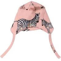 Walkiddy Walkiddy Zebra Family Mütze - Rosa, Nachhaltige und Allergikerfreundliche Kinderkopfbedeckung – GOTS zertifiziert – Produktbild 1 von 1