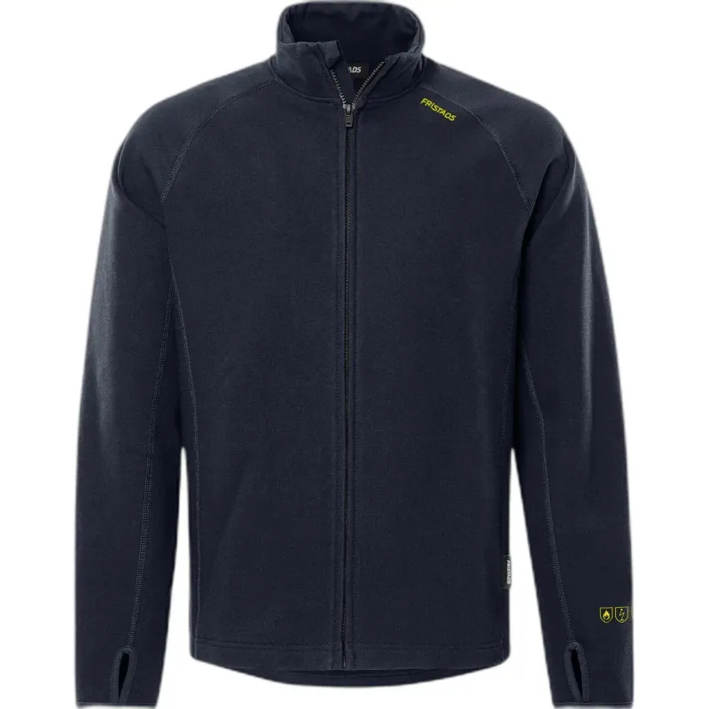 Fristads Dehnbare Full-Zip-Jacke Fristads 7044 MFRN, Bleu, – Produktbild 1 von 2