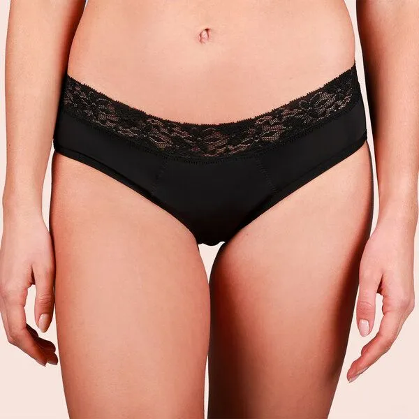 Taynie Ultra Periodenunterwäsche Biozidfrei 60°C Taynie Queen Ultra, 3er pack schwarz, – Produktbild 3 von 4