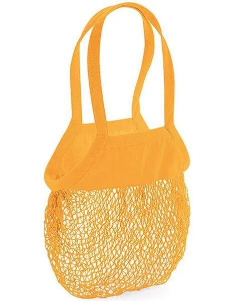Westford Mill Westford Mill Netztasche Einkaufstasche Obstbeutel Einkaufsnetz Gemüsebeutel, Amber, – Produktbild 2 von 2