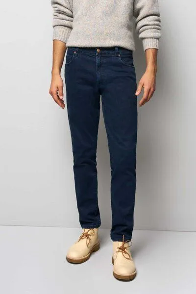 M 5 BY MEYER M 5 BY MEYER Super-Stretch Tencel-Denimchino, Blau (dark blue), – Produktbild 3 von 6