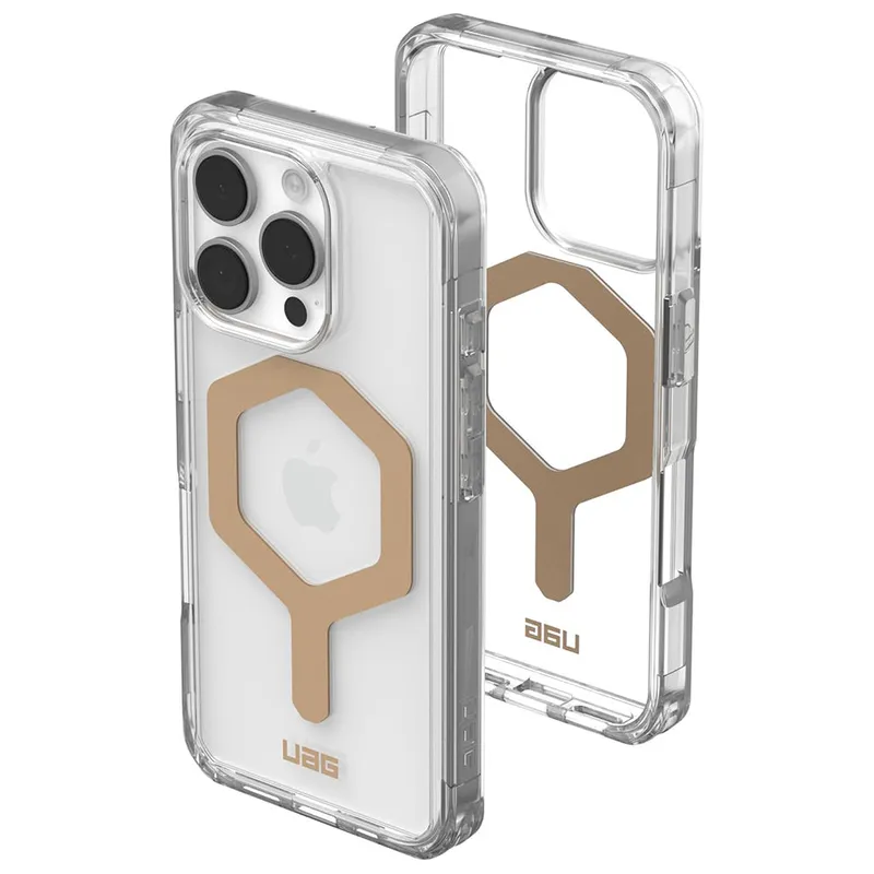 Urban Armor Gear MagSafe-Hülle für Apple iPhone 16 Pro, Urban Armor Gear, Plyo, Gold – Produktbild 1 von 1