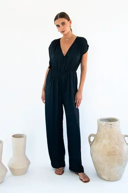 Neu Nomads Neu Nomads Damen vegan Jumpsuit Catania Schwarz – Produktbild 1 von 1