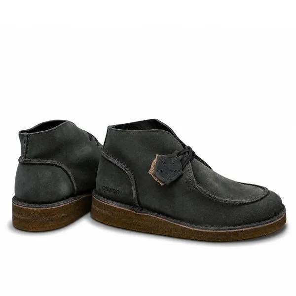 OSWEN OSWEN Ewaldi Suede Boot, Olive(grün), – Produktbild 4 von 8