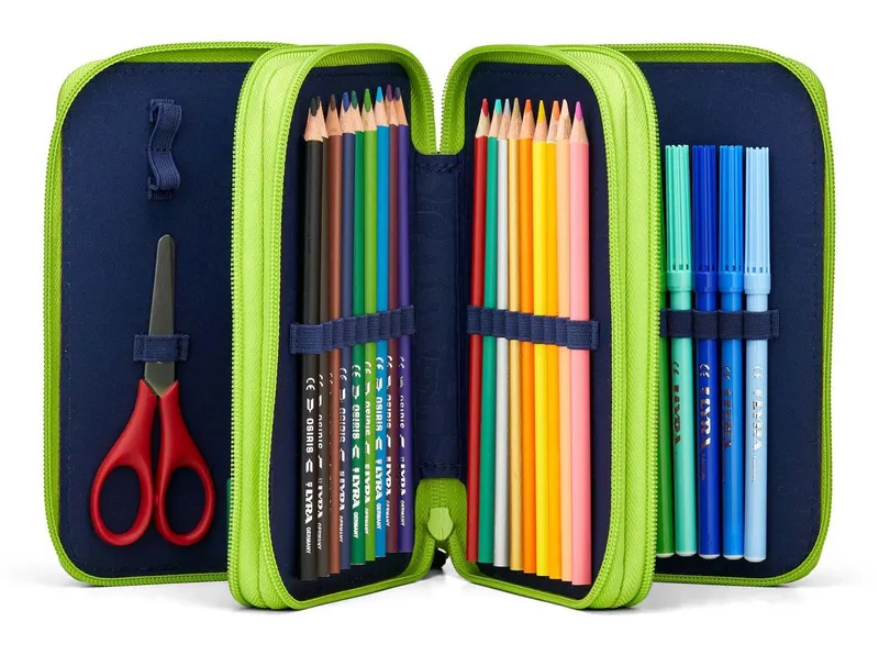 Ergobag Ergobag Federmäppchen Maxi Pencil Case, Blau, – Produktbild 3 von 4
