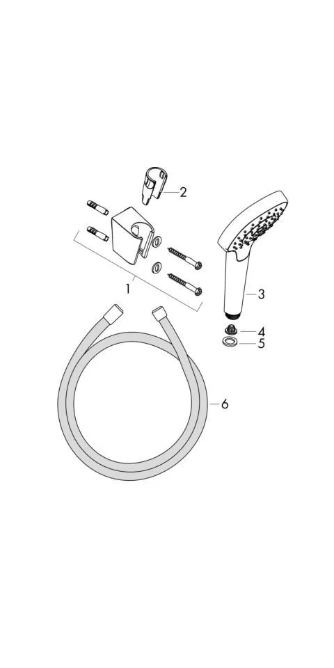 Hansgrohe Hansgrohe Handbrause – Produktbild 8 von 8