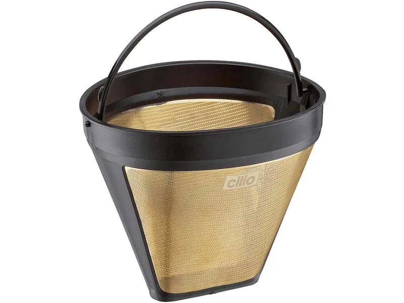 cilio cilio Kaffee-Dauerfilter "GOLD", Edelstahl 24 Karat vergoldet – Produktbild 2 von 2