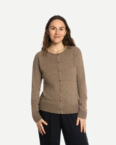 MATONA Matona Strickjacke | Cashmere Cardigan | aus Kaschmir, Nougat, – Produktbild 1 von 3