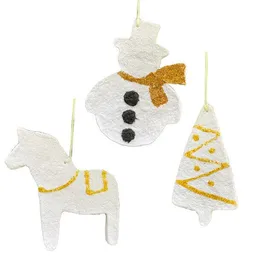 Sundara Sundara 3er-Set Weihnachtsanhänger SKANDI – Produktbild 1 von 1