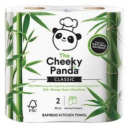The Cheeky Panda The Cheeky Panda Bamboo Kitchen Towel 2 rolls - Küchenrolle aus Bam... – Produktbild 1 von 1