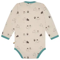 loud + proud loud + proud Babys & Kinder Body langarm mit Druck, GOTS-zertifiziert – Produktbild 1 von 1
