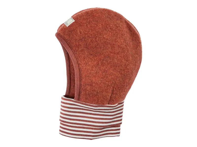 Pickapooh Pickapooh Baby und Kinder Schlupfmütze Schlüpfli Wolle Seide Fleece red wood Gr.52, Rot, – Produktbild 1 von 1