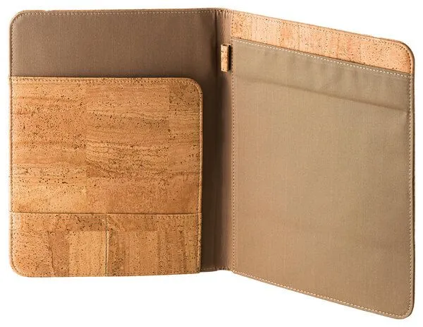 Kork-Deko Kork-Deko Mappe aus Kork | Korkmappe | Korkumschlag | Organizer | beige – Produktbild 4 von 8