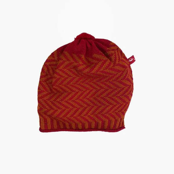 vincente vincente Beany mit Fischgrätmuster, Rot/rost, – Produktbild 1 von 2