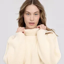 Mazine Mazine Chunky Knit Turtle Neck Jumper – Produktbild 1 von 1