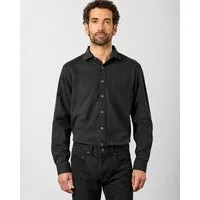 HempAge HempAge Herren Freizeithemd Hanf/Bio-Baumwolle, Black, – Produktbild 1 von 1