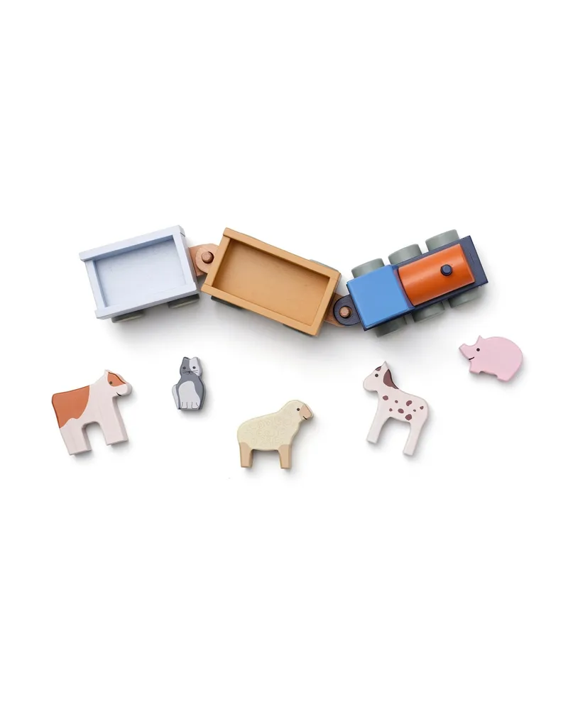 Kids Concept Kids Concept Zug mit Bauernhoftieren – Produktbild 2 von 3