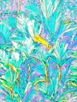 Photocircle Photocircle Poster / Leinwandbild - Palm Garden – Produktbild 1 von 1