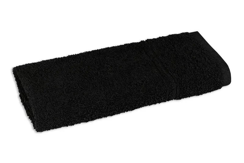 aurora Objektwäsche Badetücher Gästetuch Rio 30x50cm - 450 g/m² schwarz, Schwarz, – Produktbild 1 von 3