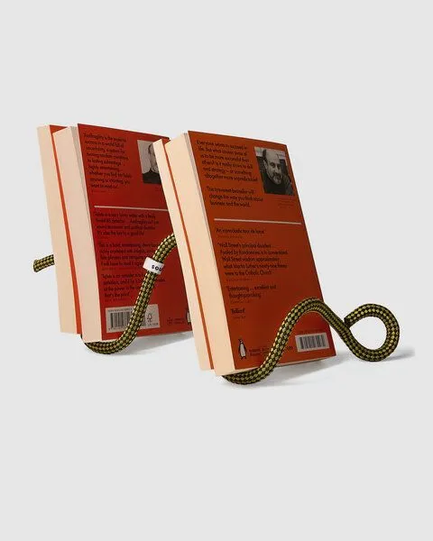 soulseil soulseil Wein-/ Bücherständer 2 in 1, Seil, Beige, – Produktbild 2 von 4