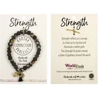 Worldfinds Worldfinds Kantha Armband "Connection", Schwarz, – Produktbild 1 von 1