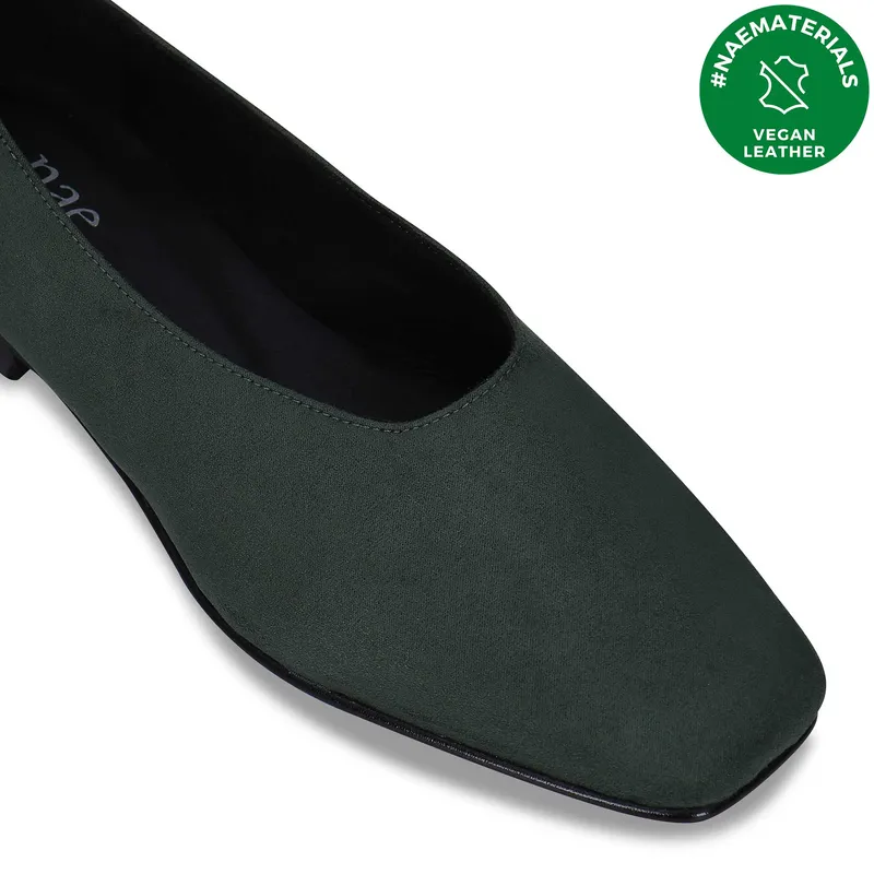 NAE NAE Damen vegan Ballerinas Melita Green, Dunkelgrün, – Produktbild 2 von 2