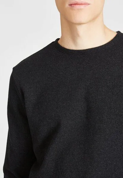 Givn Berlin Givn Berlin Herren Sweater aus recycelter Baumwolle "Ian", Dark grey, – Produktbild 4 von 4