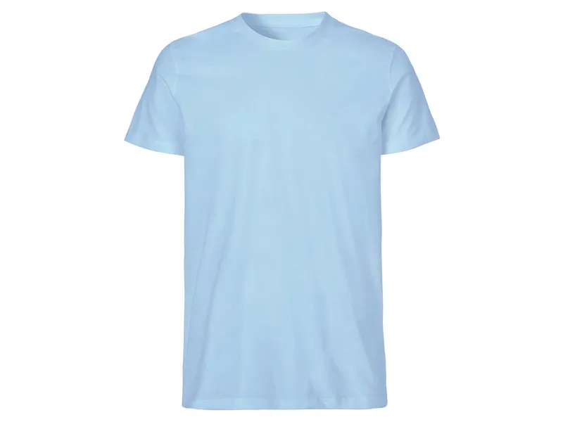 Neutral Neutral Bio-Herren-T-Shirt mit Rundhalsausschnitt hellblau, Gr. L – Produktbild 1 von 1
